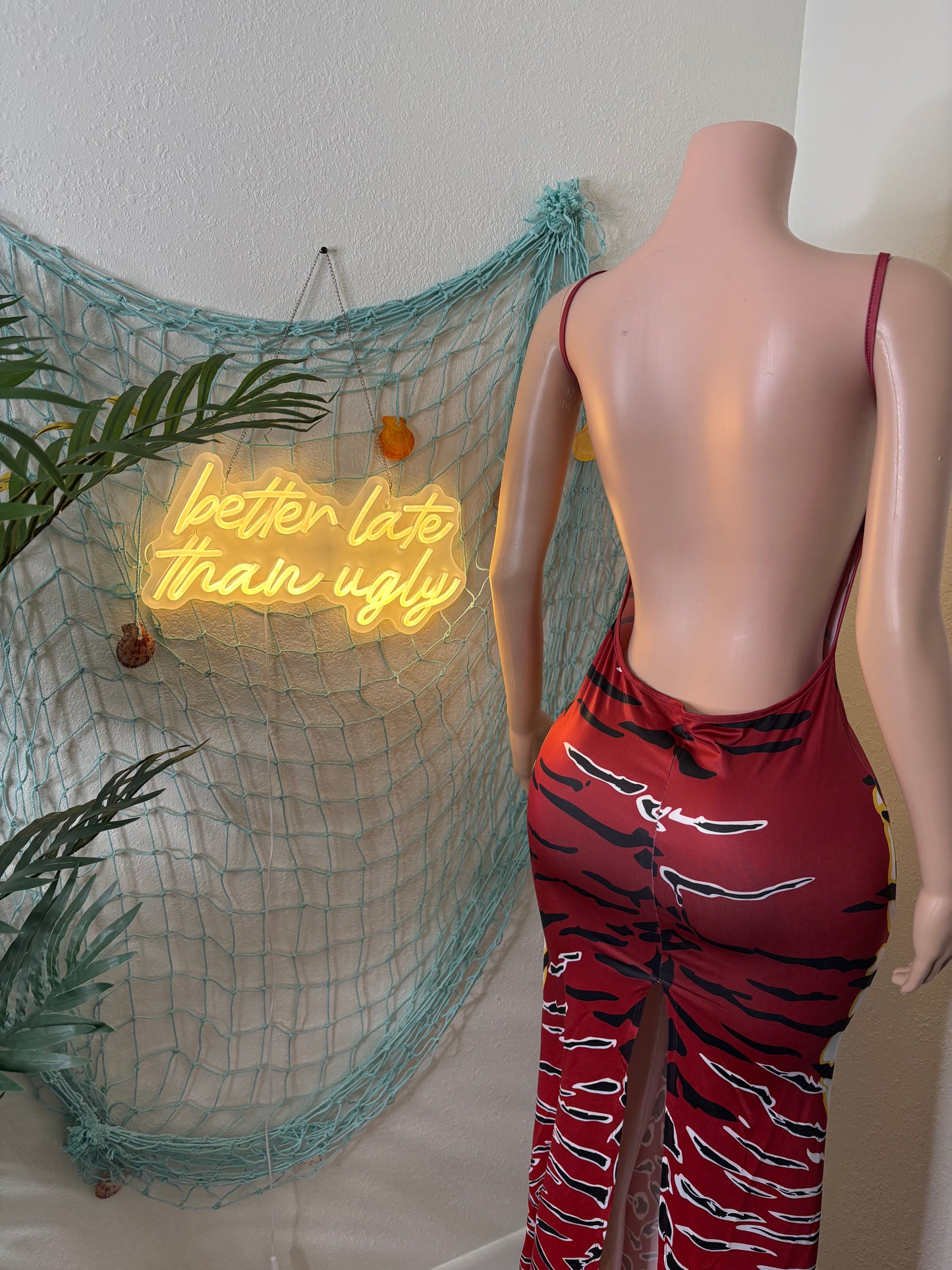 Red Flag Energy Dress