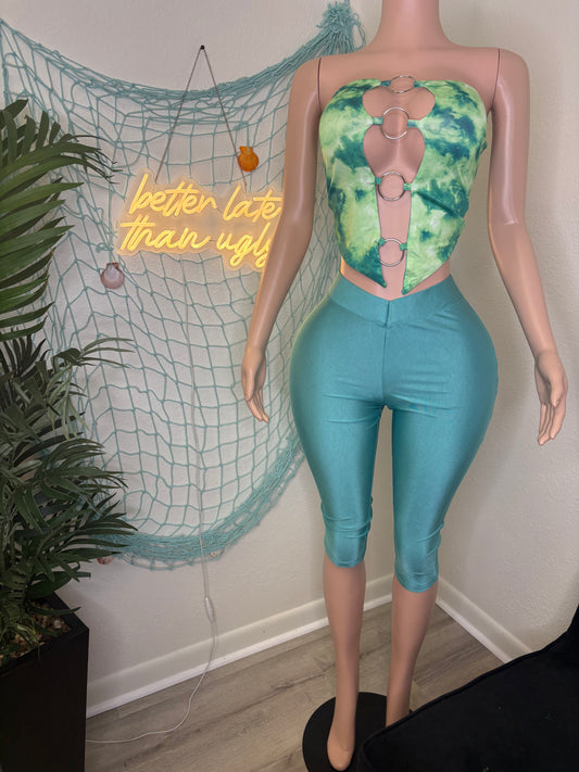 Tease Me Teal Set