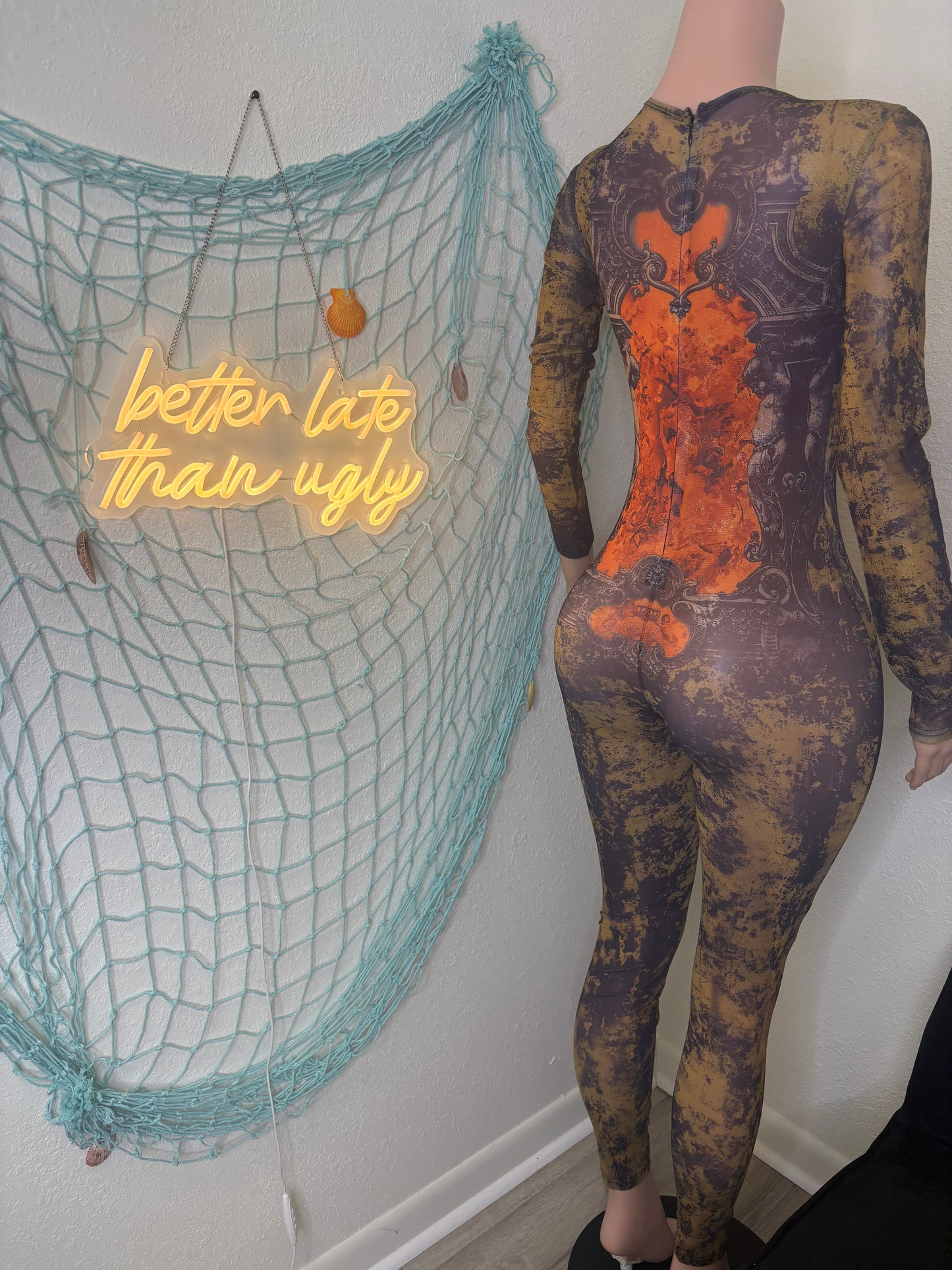Burning Flame Jumpsuit