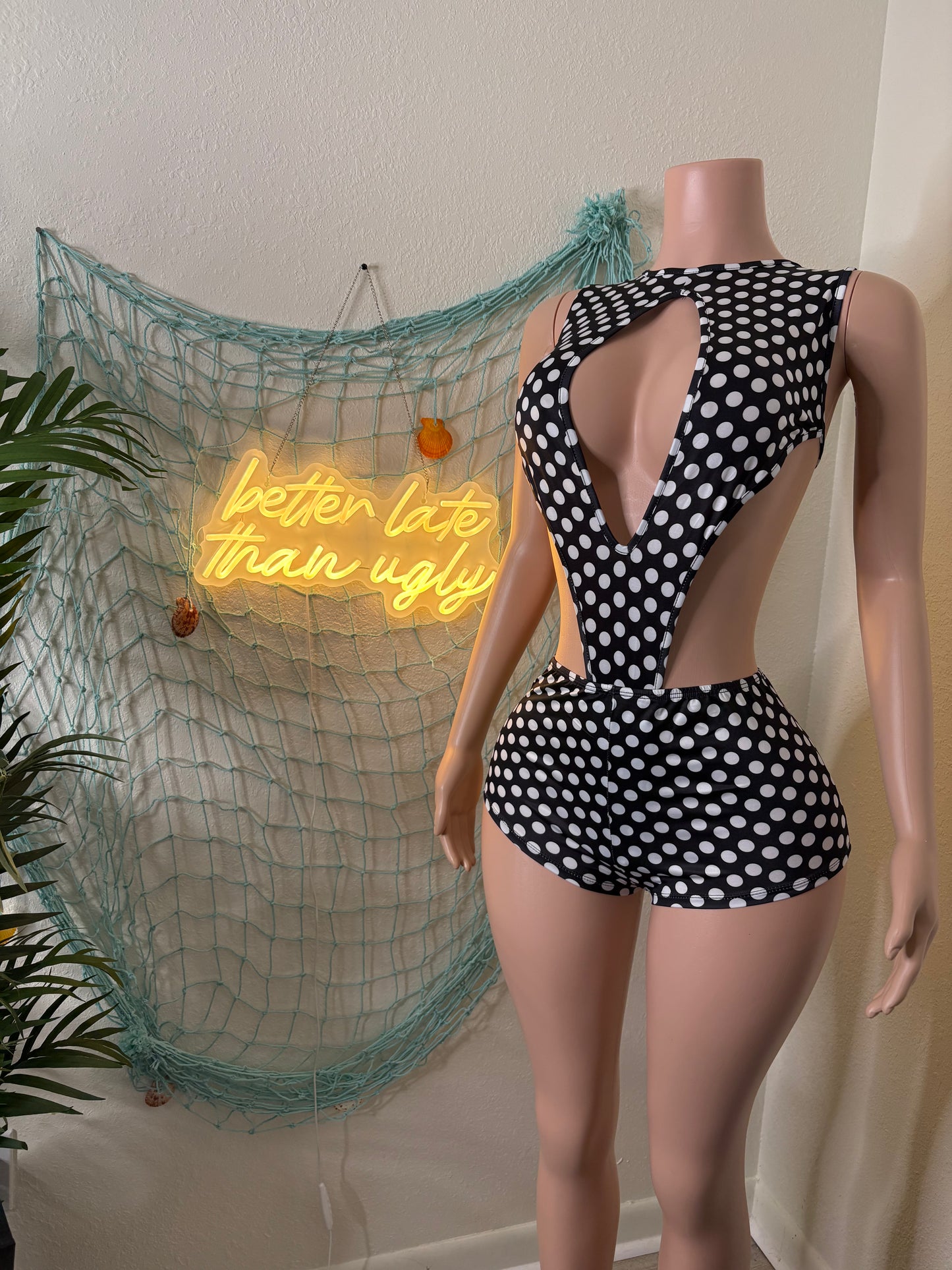 Polka Perfection Romper